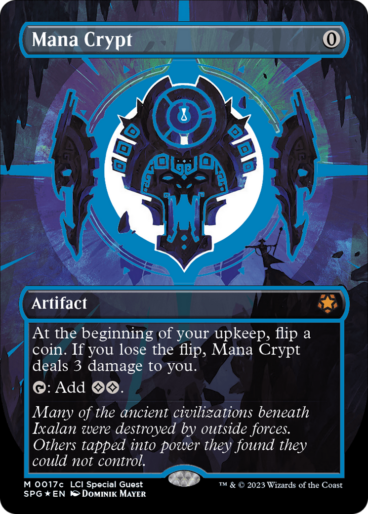 Mana Crypt (Borderless) (17c) Foil - Special Guests