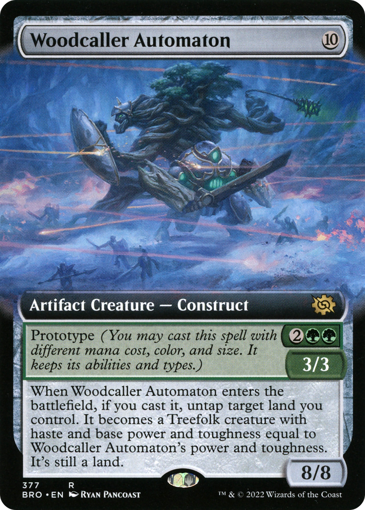 Woodcaller Automaton (Extended Art) [The Brothers' War] | Silver Goblin