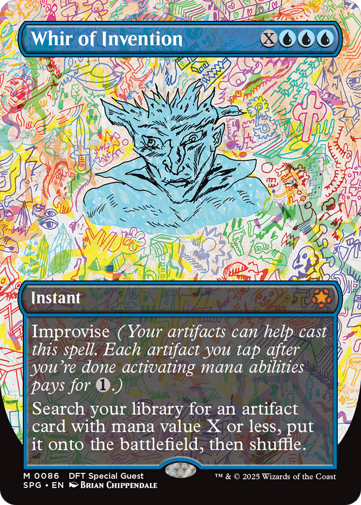 Whir of Invention (Borderless) (086) Foil - Special Guests