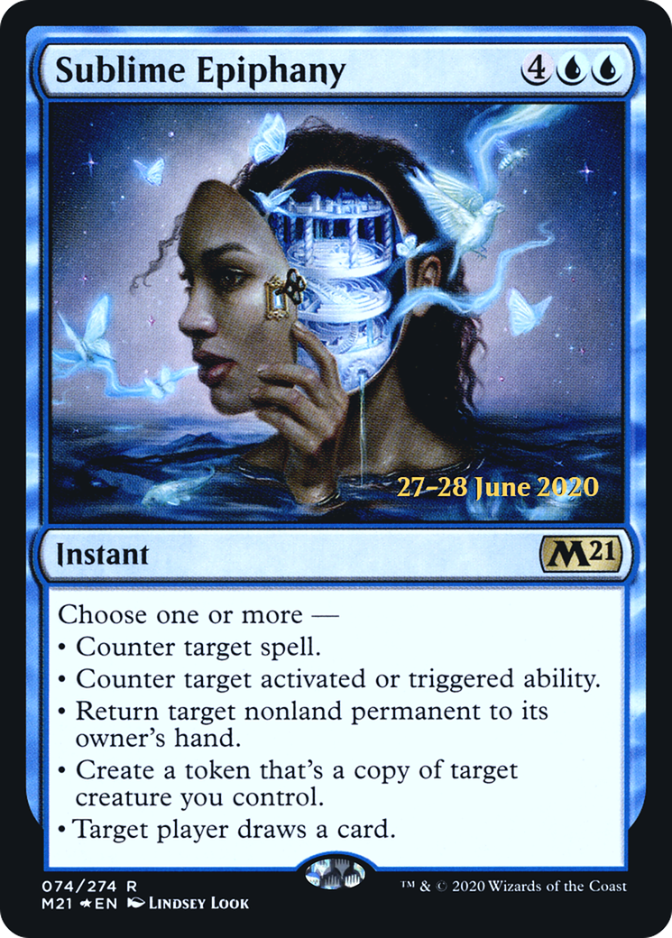 Sublime Epiphany (74s) Foil - Core Set 2021 Promos