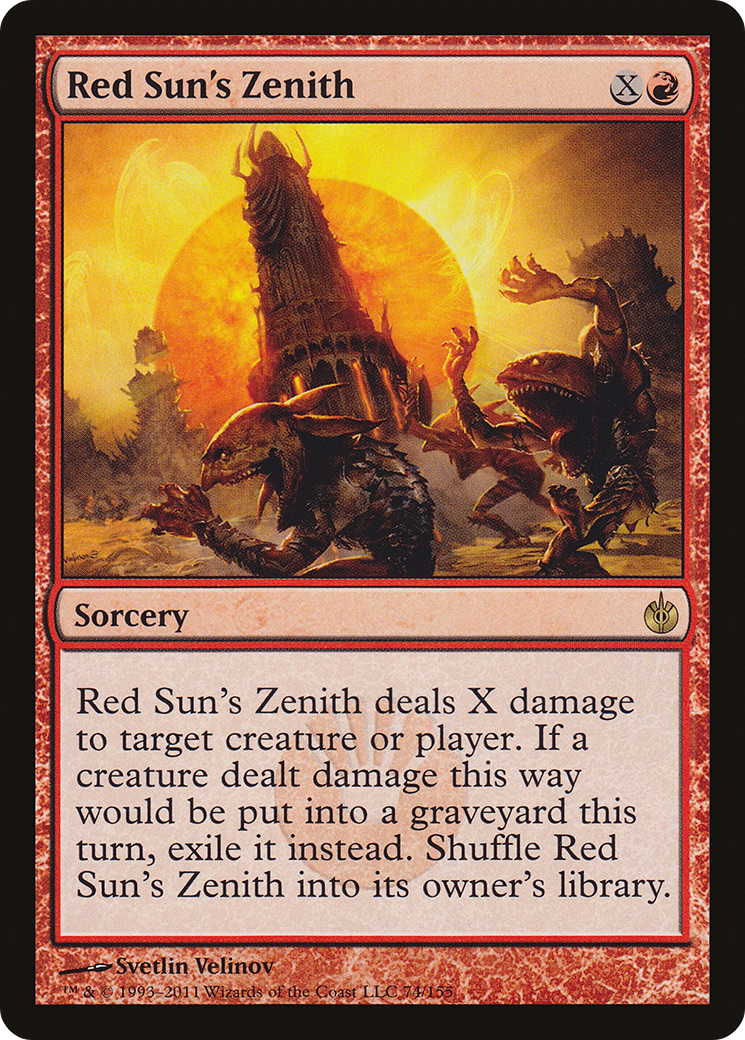 Red Sun's Zenith (074) - Mirrodin Besieged