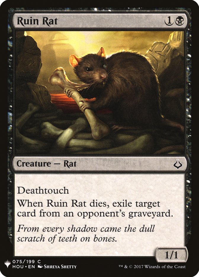 Ruin Rat [Mystery Booster] | Silver Goblin