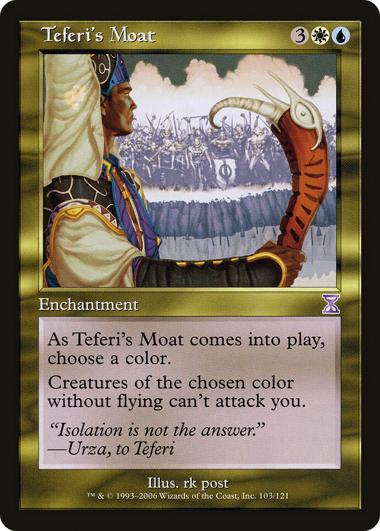Teferi's Moat (Retro) (103) - Time Spiral Timeshifted