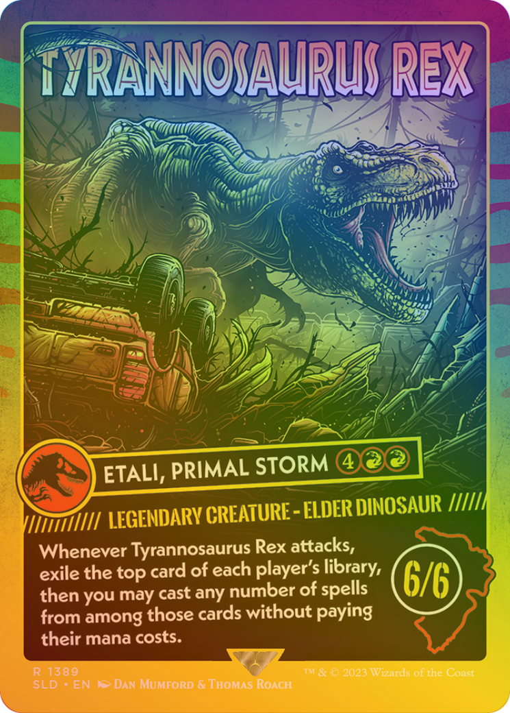 Etali, Primal Storm (1389★) Foil - Secret Lair Drop