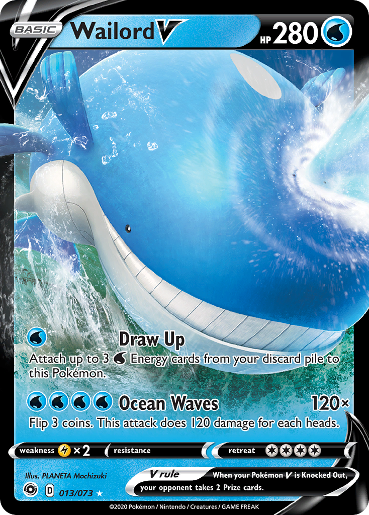 Wailord V (013/073) [Sword & Shield: Champion's Path] | Silver Goblin