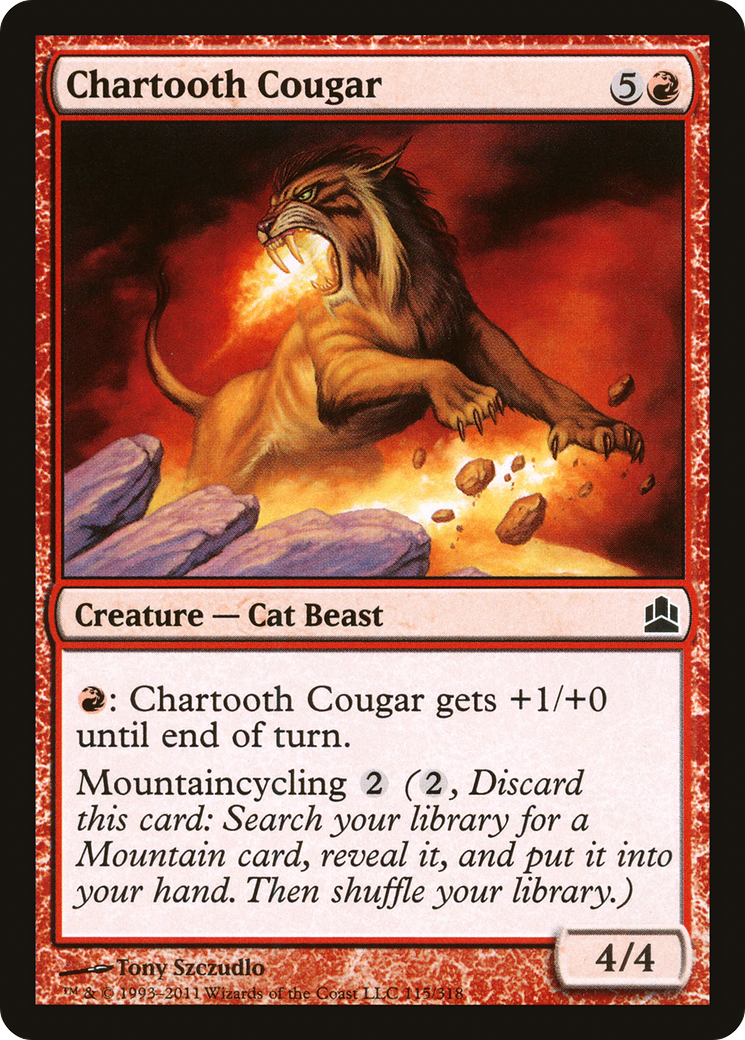 Chartooth Cougar (115) - Commander 2011