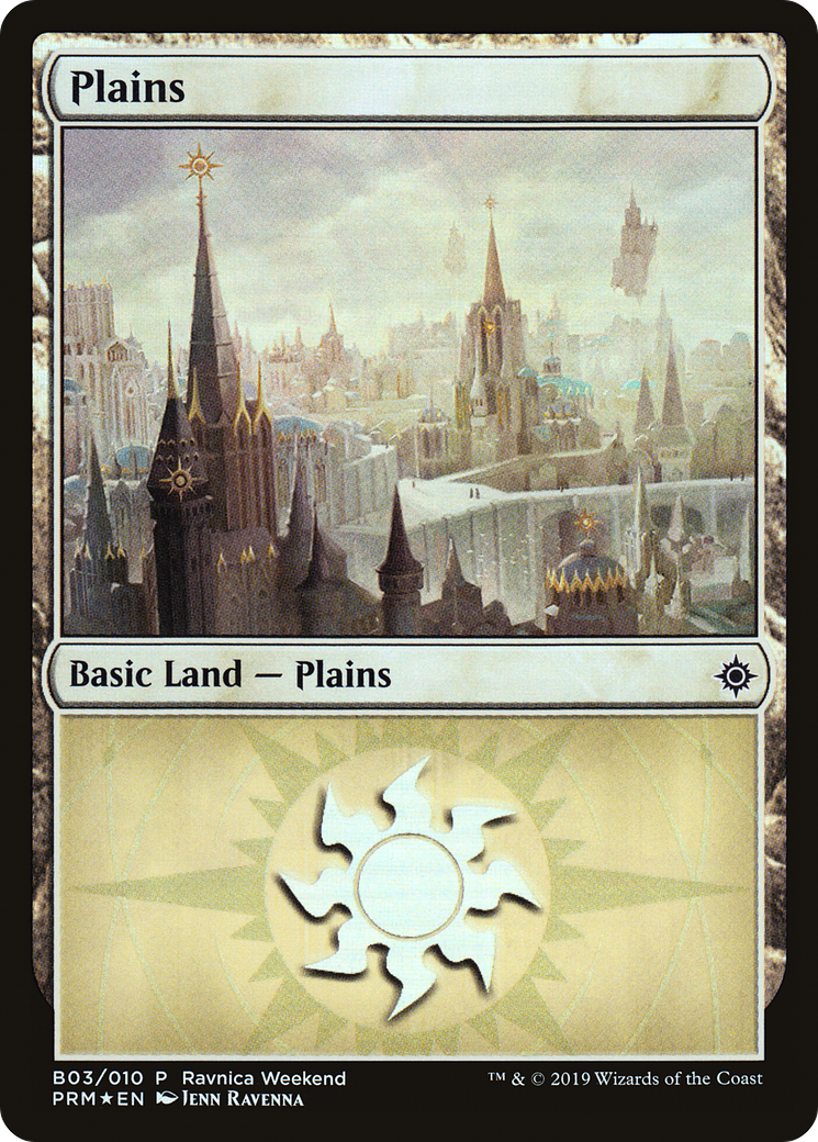 Plains (B03) Foil - RNA Ravnica Weekend