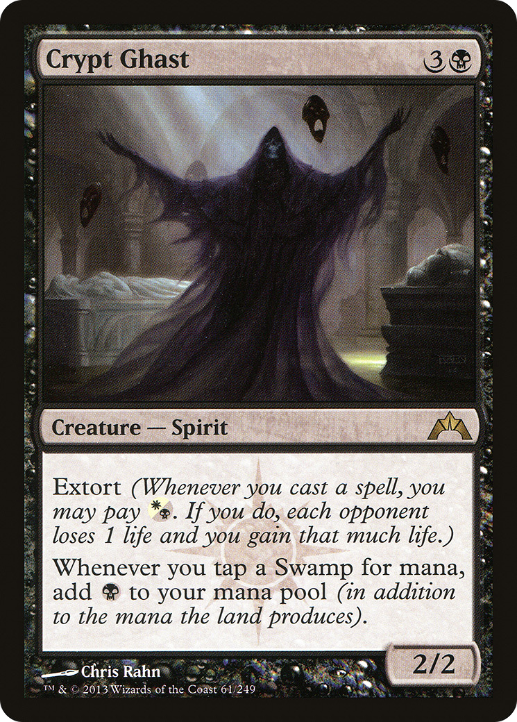 Crypt Ghast (061) Foil - Gatecrash