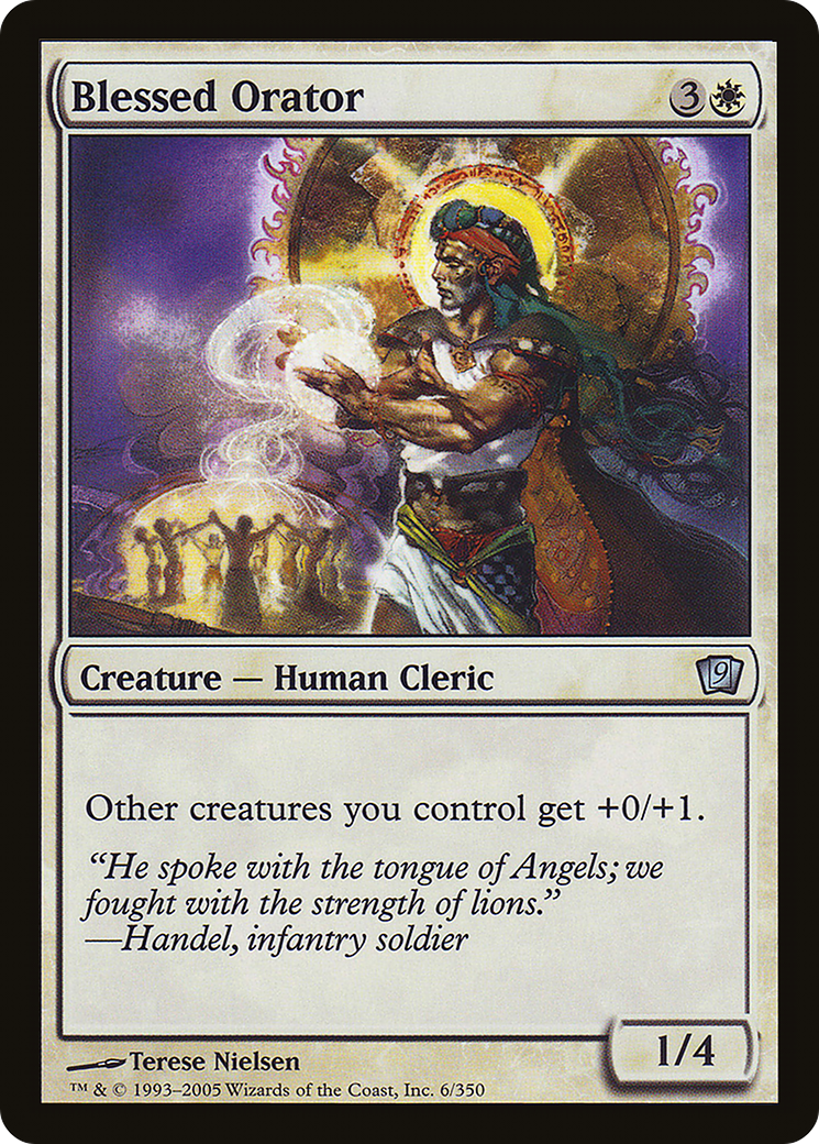 Blessed Orator (006) - Ninth Edition