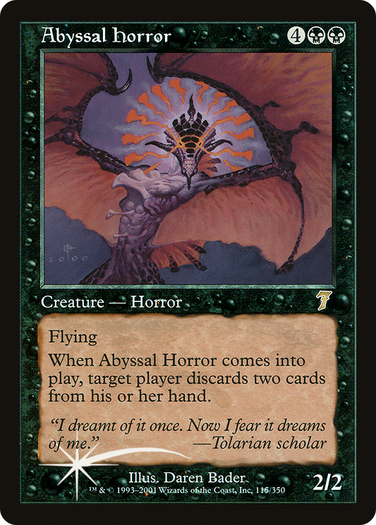 Abyssal Horror (115) - Seventh Edition