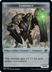 Servo // Construct (005) Double-Sided Token [The Brothers' War Commander Tokens] | Silver Goblin