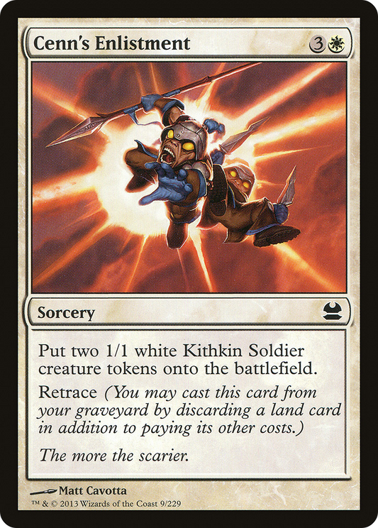 Cenn's Enlistment [Modern Masters] Foil