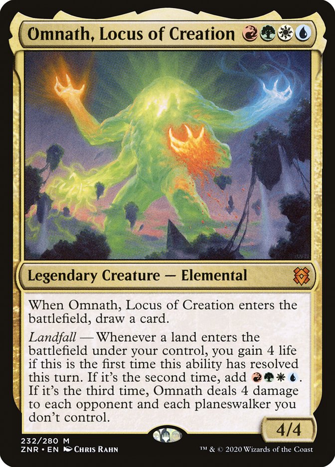 Omnath, Locus of Creation [Zendikar Rising] | Silver Goblin