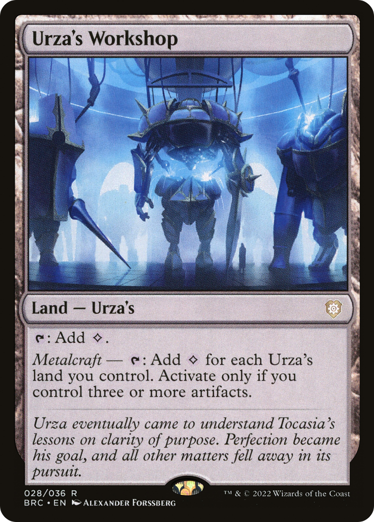 Urza's Workshop (028) - The Brothers' War Commander