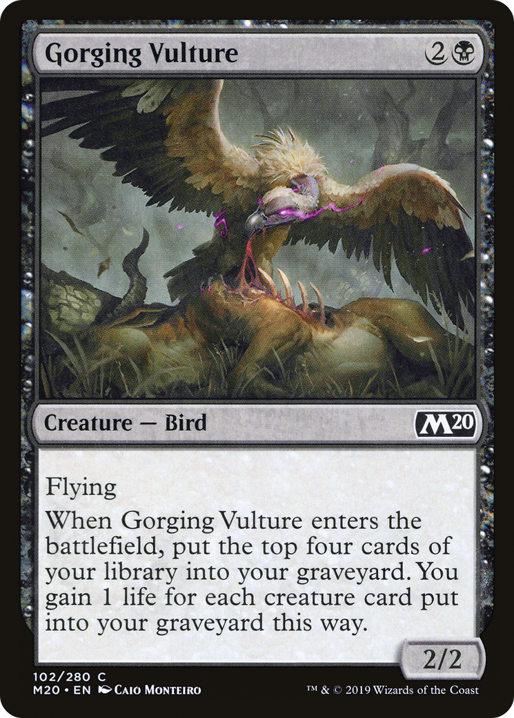 Gorging Vulture (102) - Core Set 2020