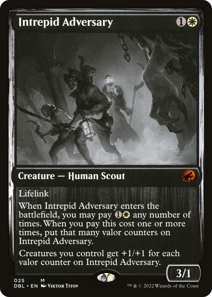 Intrepid Adversary (025) Foil - Innistrad: Double Feature