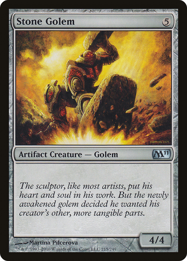 Stone Golem (215) - Magic 2011