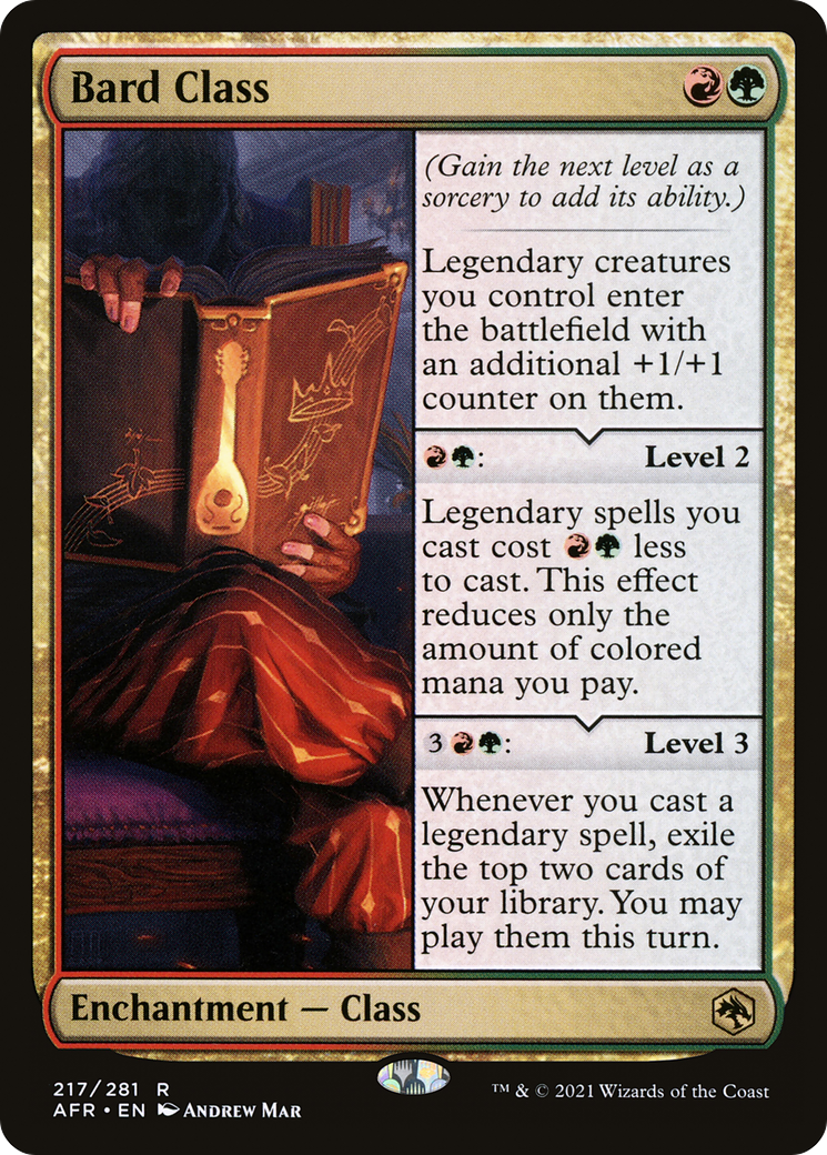 Bard Class (217) - Adventures in the Forgotten Realms