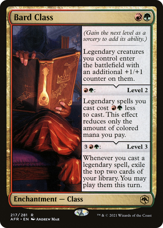 Bard Class (217) - Adventures in the Forgotten Realms