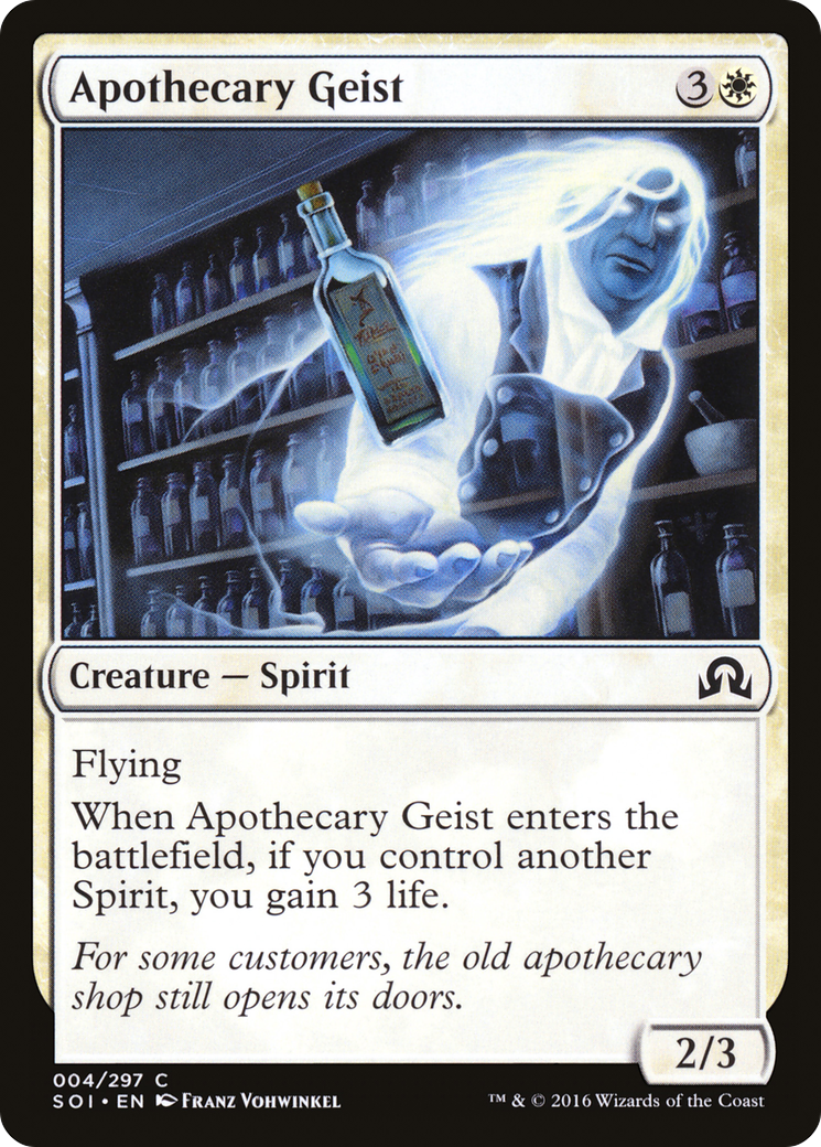 Apothecary Geist (004) Foil - Shadows over Innistrad