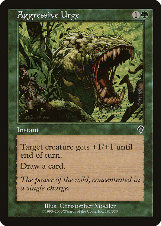 Aggressive Urge [Invasion] Foil