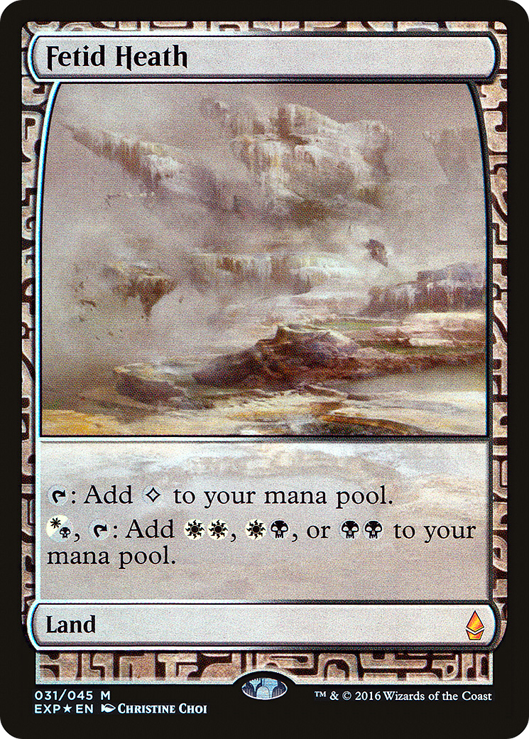 Fetid Heath (031) Foil - Zendikar Expeditions
