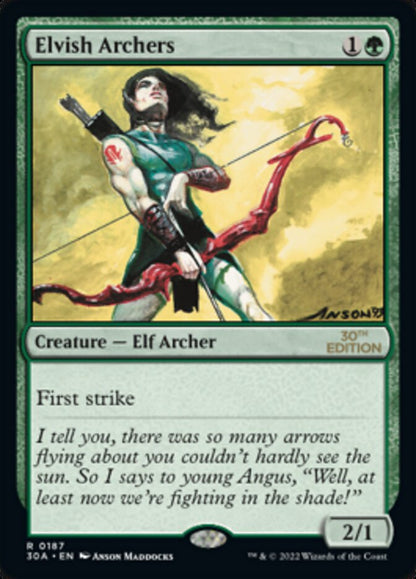 Elvish Archers (187) - 30th Anniversary Edition