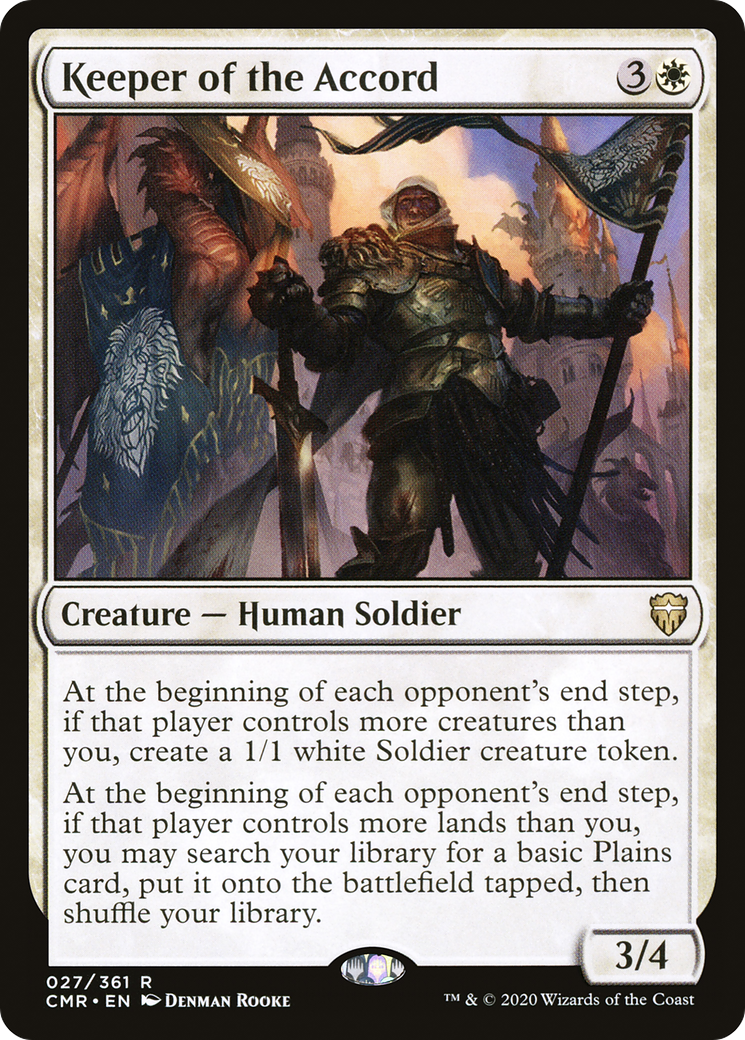 Keeper of the Accord (027) Foil - Commander Legends