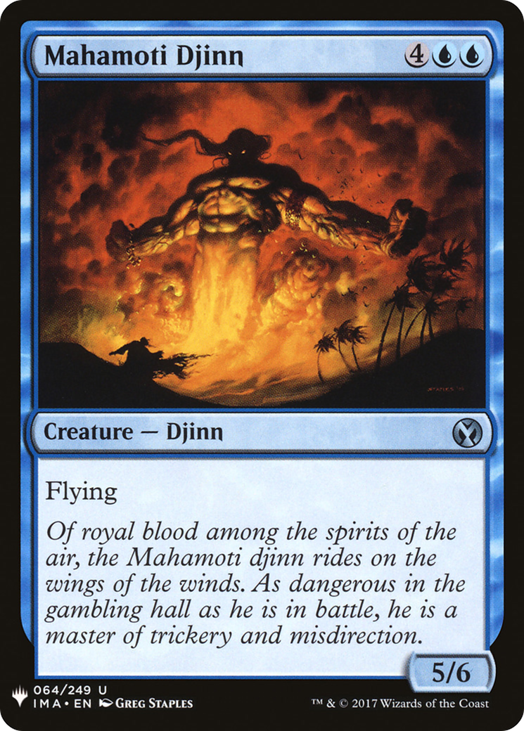 Mahamoti Djinn (IMA-64) - The List