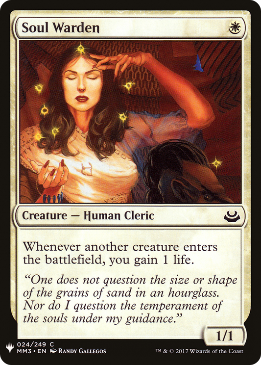 Soul Warden (024) - The List