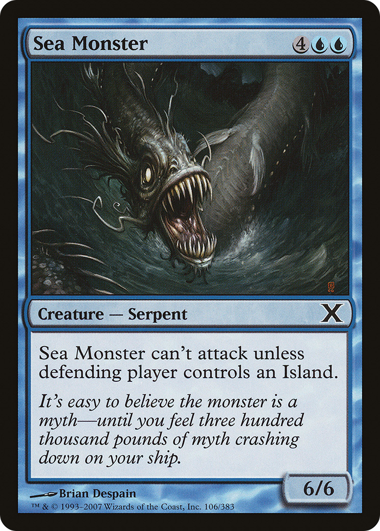 Sea Monster (106) - Tenth Edition