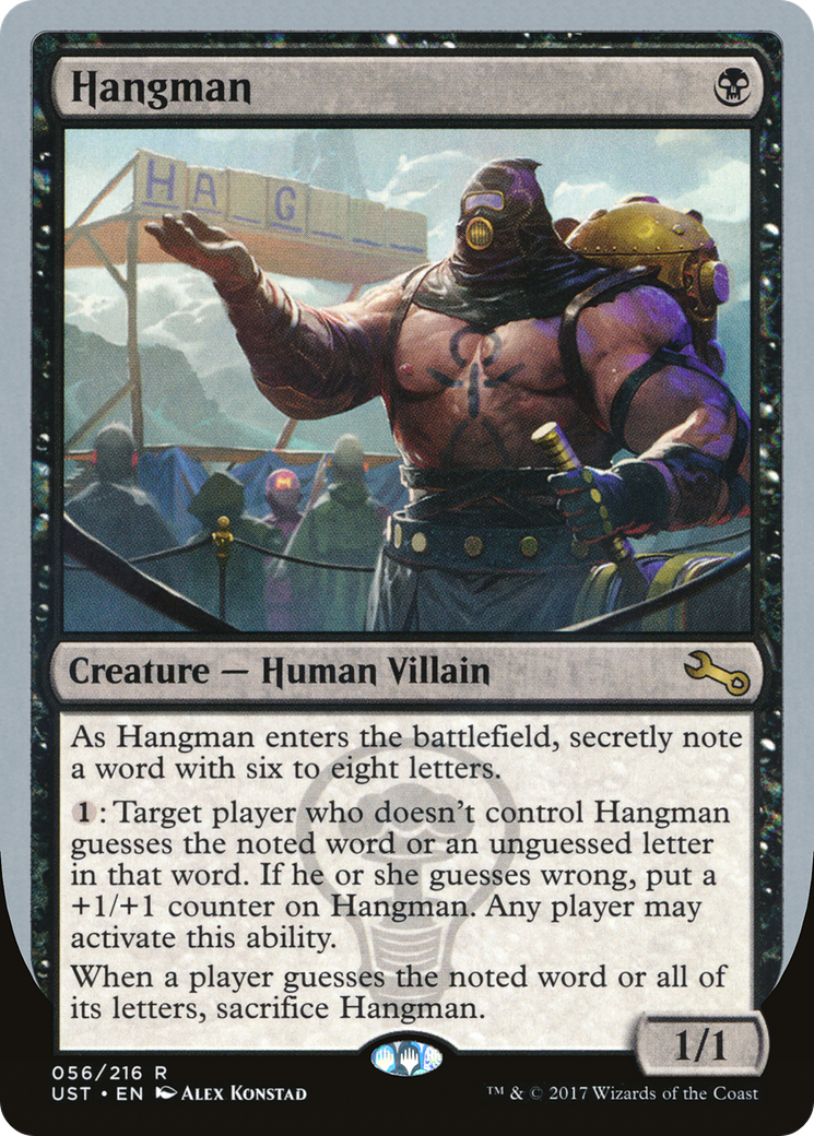 Hangman (056) - Unstable