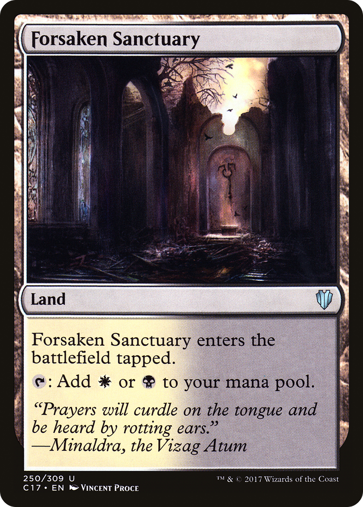 Forsaken Sanctuary (250) - Commander 2017