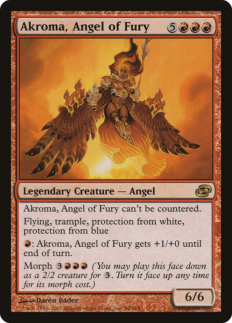 Akroma, Angel of Fury [Planar Chaos] Foil