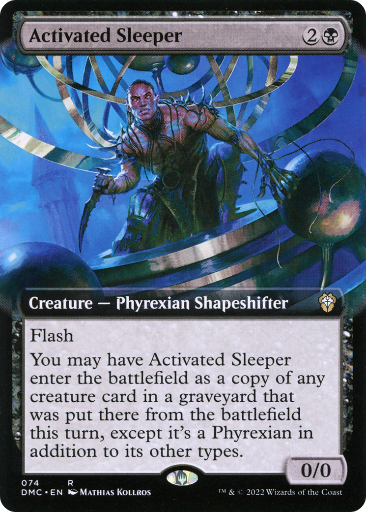 Activated Sleeper (Extended Art) [Dominaria United Commander] | Silver Goblin