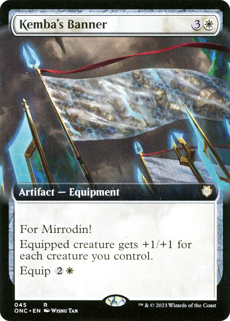 Kemba's Banner (Extended Art) (045) - Phyrexia: All Will Be One Commander