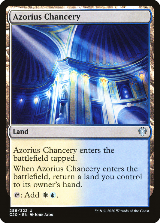 Azorius Chancery (256) - Commander 2020