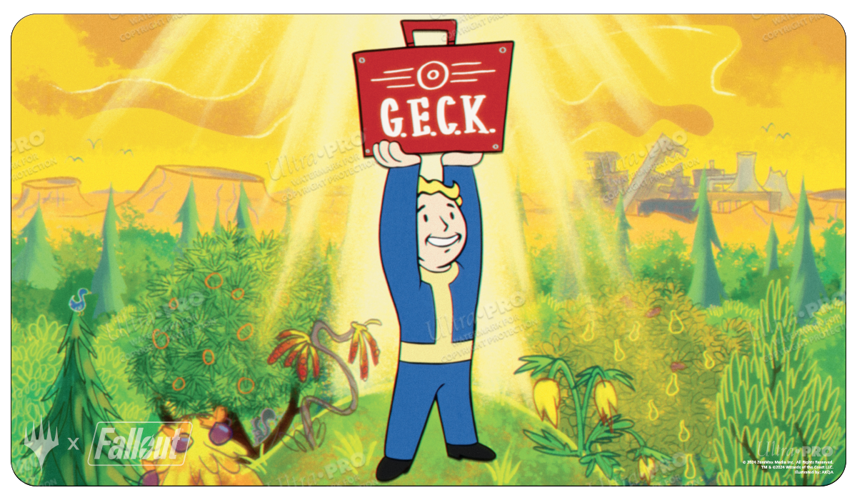 Fallout Playmat Crucible of Worlds-Silver Goblin