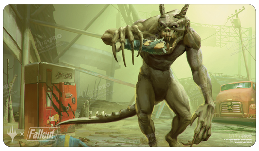 Fallout Playmat Tarmogoyf-Silver Goblin