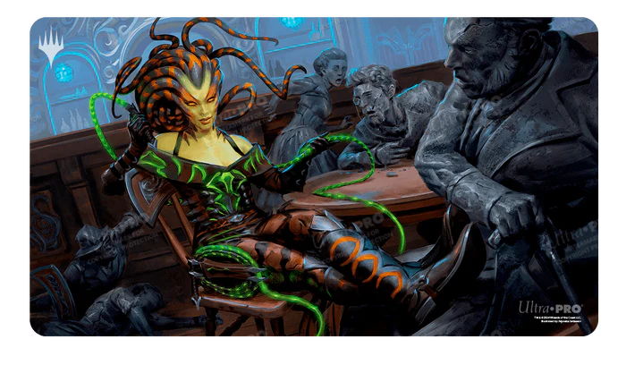 Outlaws of Thunder Junction Playmat Vraska, the Silencer | Silver Goblin