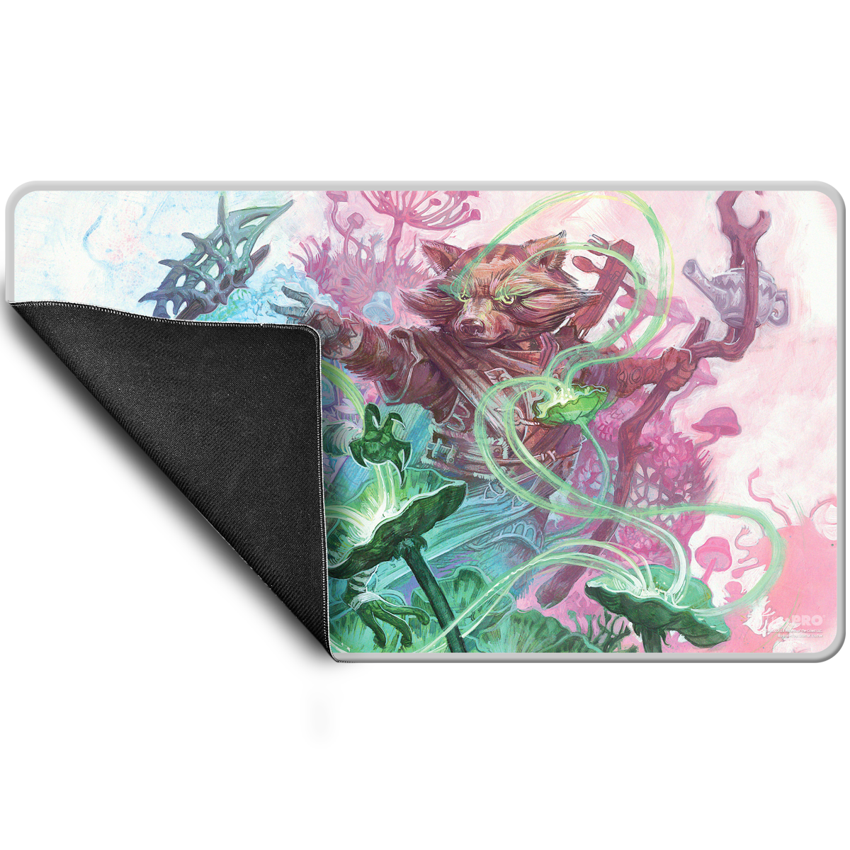 Bloomburrow Playmat Stitched Sylvan Tutor | Silver Goblin