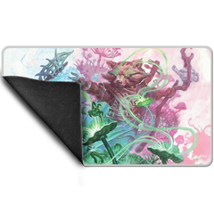 Bloomburrow Playmat Stitched Sylvan Tutor | Silver Goblin