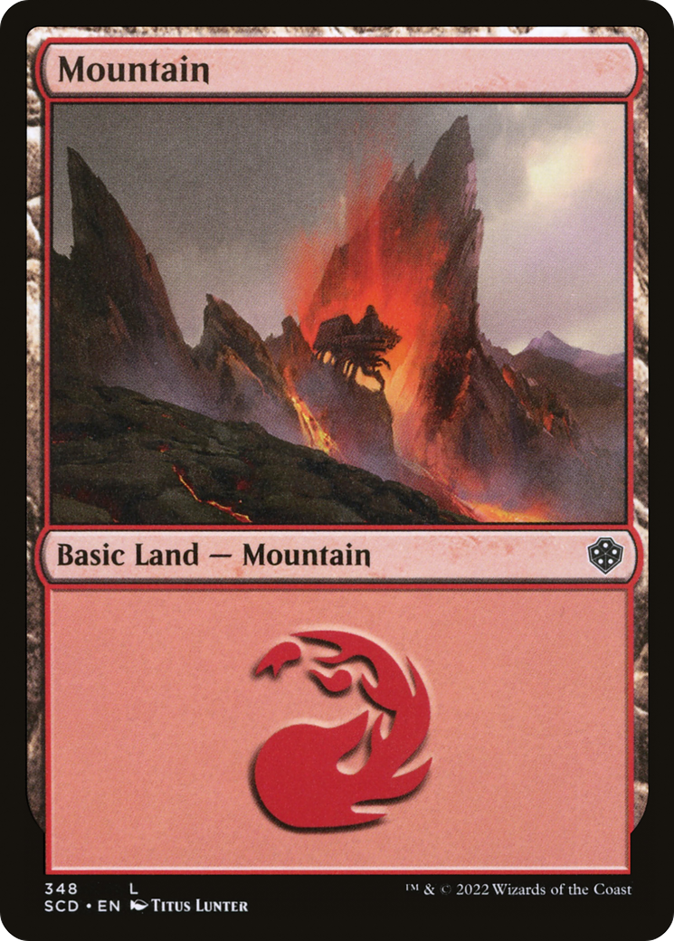 Mountain (348) - Starter Commander Decks