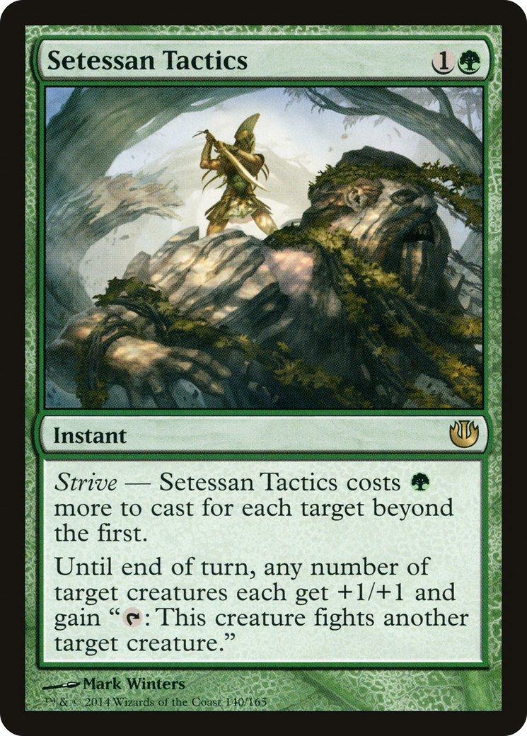 Setessan Tactics (140) Foil - Journey into Nyx