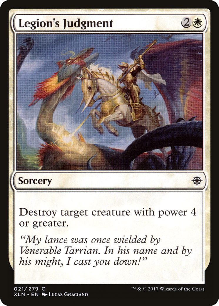 Legion's Judgment (021) - Ixalan Foil