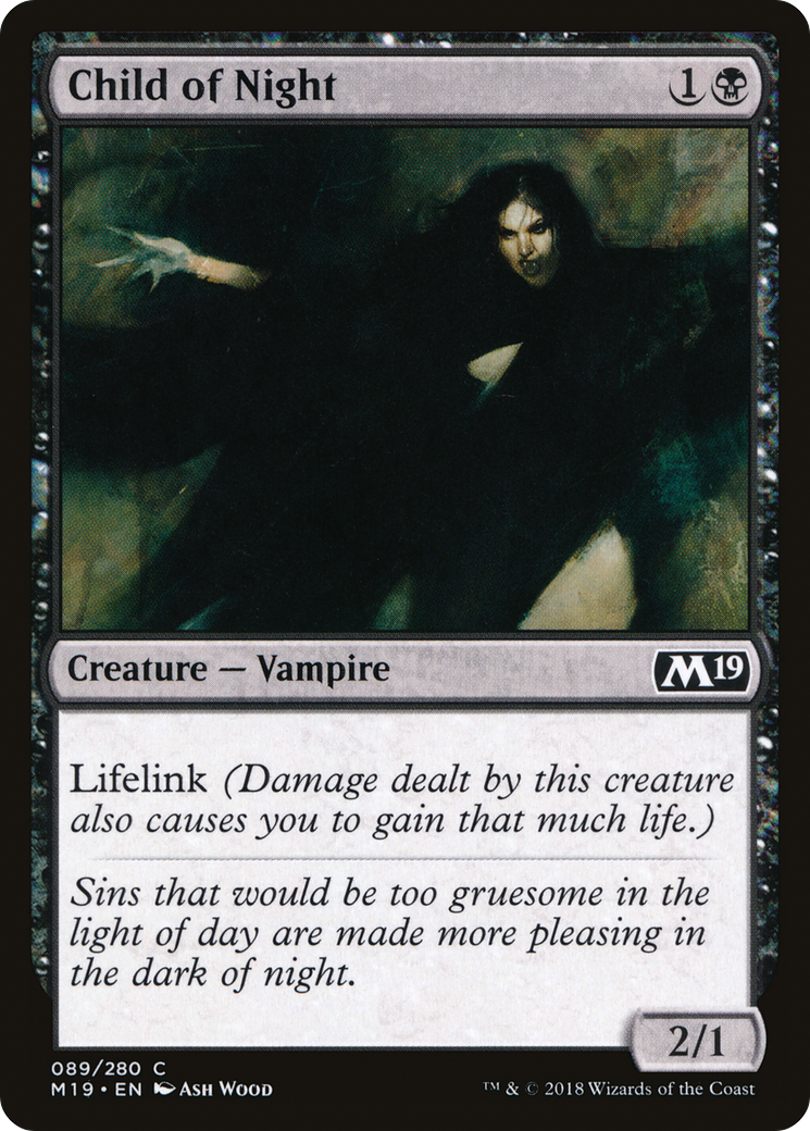Child of Night (089) - Core Set 2019