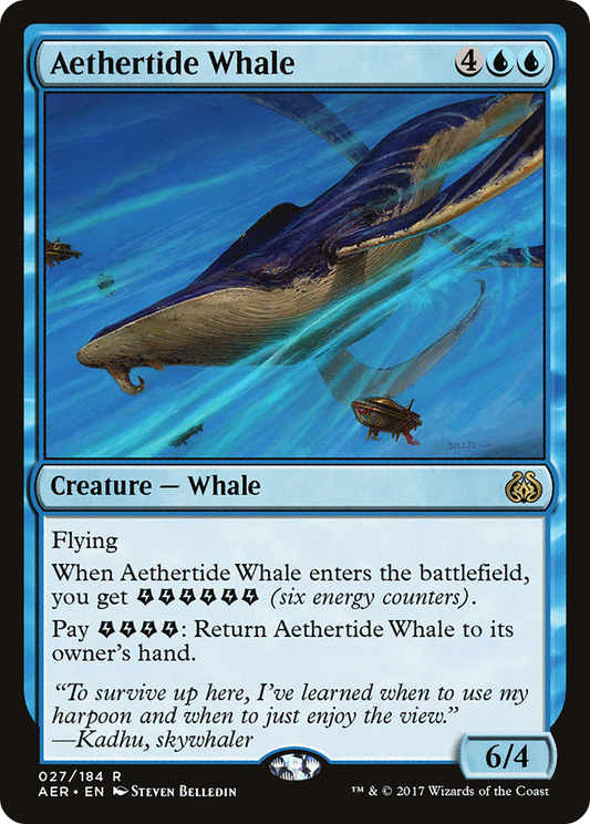 Aethertide Whale [Aether Revolt] Foil