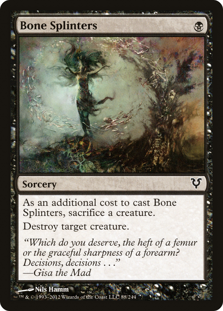 Bone Splinters (088) Foil - Avacyn Restored