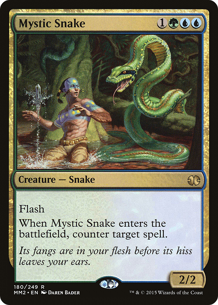 Mystic Snake (180) - Modern Masters 2015