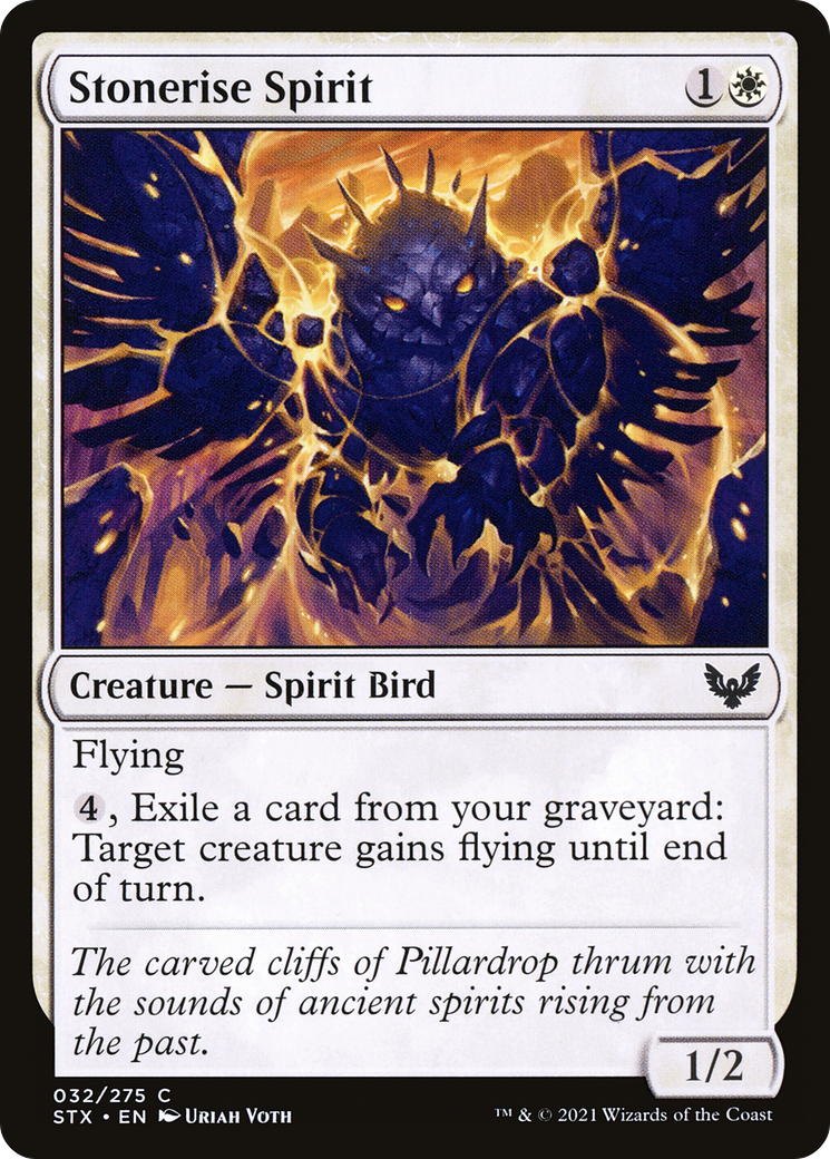 Stonerise Spirit (032) Foil - Strixhaven: School of Mages